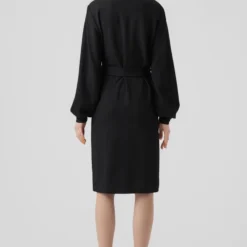VERO MODA JURK VMPAM L/S SHIRT DRESS JRS BTQ BLACK DAMES MAAT - L 12 VERO MODA JURK VMPAM L/S SHIRT DRESS JRS BTQ BLACK DAMES MAAT - L -Trendy Meid Verkoop 801x1200 43
