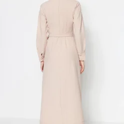 Trendyol Vrouwen Standaard Mouw Ronde Hals A-lijn Jurk -Trendy Meid Verkoop 802x1200 6