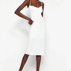 Trendyol Vrouwen Standaard Mouw Lieve Schat Verschuiving Jurk -Trendy Meid Verkoop 805x1200 3