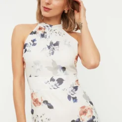 Trendyol Vrouwen Standaard Mouw Halternek A-lijn Jurk -Trendy Meid Verkoop 807x1200 21