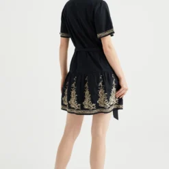 WE Fashion Dames Jurk Met Embroidery 7 WE Fashion Dames Jurk Met Embroidery -Trendy Meid Verkoop 807x1200 4