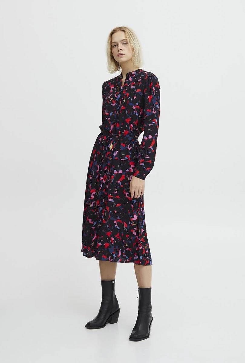 Ichi IHKIMLI DR Dames Jurk - Maat 38 7 Ichi IHKIMLI DR Dames Jurk - Maat 38 - Afbeelding 7