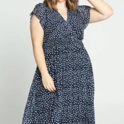 Paprika Lange Plisséjurk Met Hartjesmotief En Smokwerk -Trendy Meid Verkoop 810x1200 9