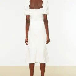 Trendyol Vrouwen Ballon Mouw Lieve Schat Basis Jurk -Trendy Meid Verkoop 812x1200 12