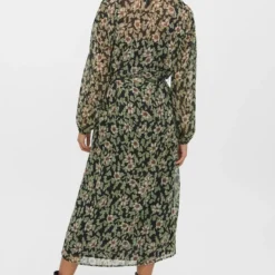 VERO MODA VMLIA L/S 7/8 DRESS WVN BTQ Dames Jurk - Maat L -Trendy Meid Verkoop 812x1200 19