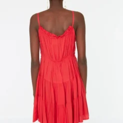 Trendyol Vrouwen Standaard Mouw Halternek Schaatser Jurk -Trendy Meid Verkoop 818x1200 6