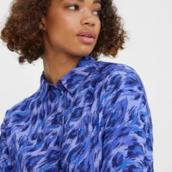 VERO MODA VMFREJA LS BLK SHIRT DRESS WVN Dames Jurk - Maat M -Trendy Meid Verkoop 819x1200 11