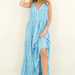 Merkloos Maxi-dress - Justina - Bohemian - Ibiza - Maxi-jurk - Boho - Musthave