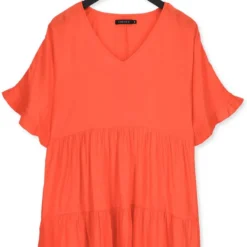 Ydence Dress Sunny Jurken Dames - Rok - Jurk - Oranje - Maat L 7 Ydence Dress Sunny Jurken Dames - Rok - Jurk - Oranje - Maat L -Trendy Meid Verkoop 819x1200 16