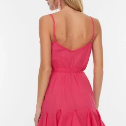 Trendyol Vrouwen Standaard Mouw V-hals A-lijn Jurk -Trendy Meid Verkoop 822x1200 19