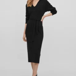 VILA VIMARLA COLLAR L/S KNIT DRESS Dames Jurk - Maat M 13 VILA VIMARLA COLLAR L/S KNIT DRESS Dames Jurk - Maat M -Trendy Meid Verkoop 822x1200 22