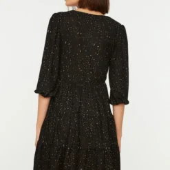 Trendyol Vrouwen Standaard Mouw Cache-coeur Schaatser Jurk -Trendy Meid Verkoop 823x1200 23