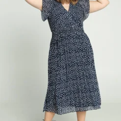 Paprika Lange Plisséjurk Met Hartjesmotief En Smokwerk -Trendy Meid Verkoop 823x1200 8