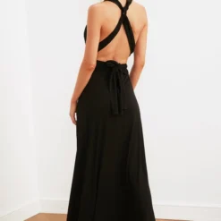 Trendyol Vrouwen Standaard Mouw V-hals Verschuiving Jurk -Trendy Meid Verkoop 824x1200 8