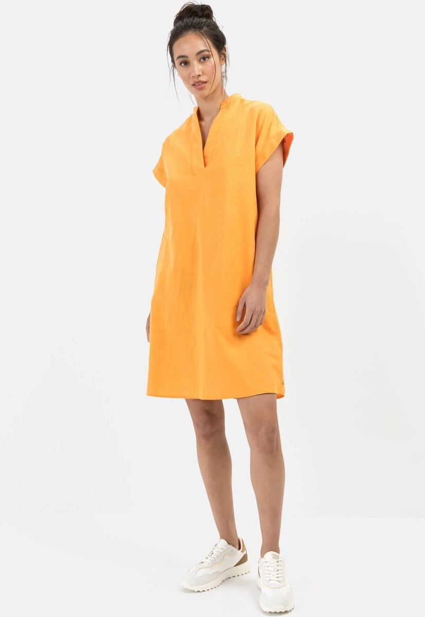 Camel Active Slip Jurk Gemaakt Van Linnen Mix 5 Camel Active Slip Jurk Gemaakt Van Linnen Mix - Afbeelding 5