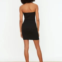 Trendyol Vrouwen Standaard Mouw Polo Nek Bodycon Jurk -Trendy Meid Verkoop 828x1200 15