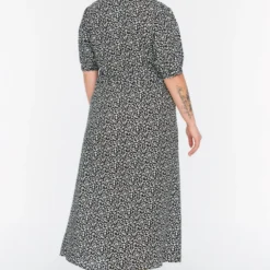 Trendyol Vrouwen Standaard Mouw Kraag Basis Grote Maten Jurk -Trendy Meid Verkoop 829x1200 3