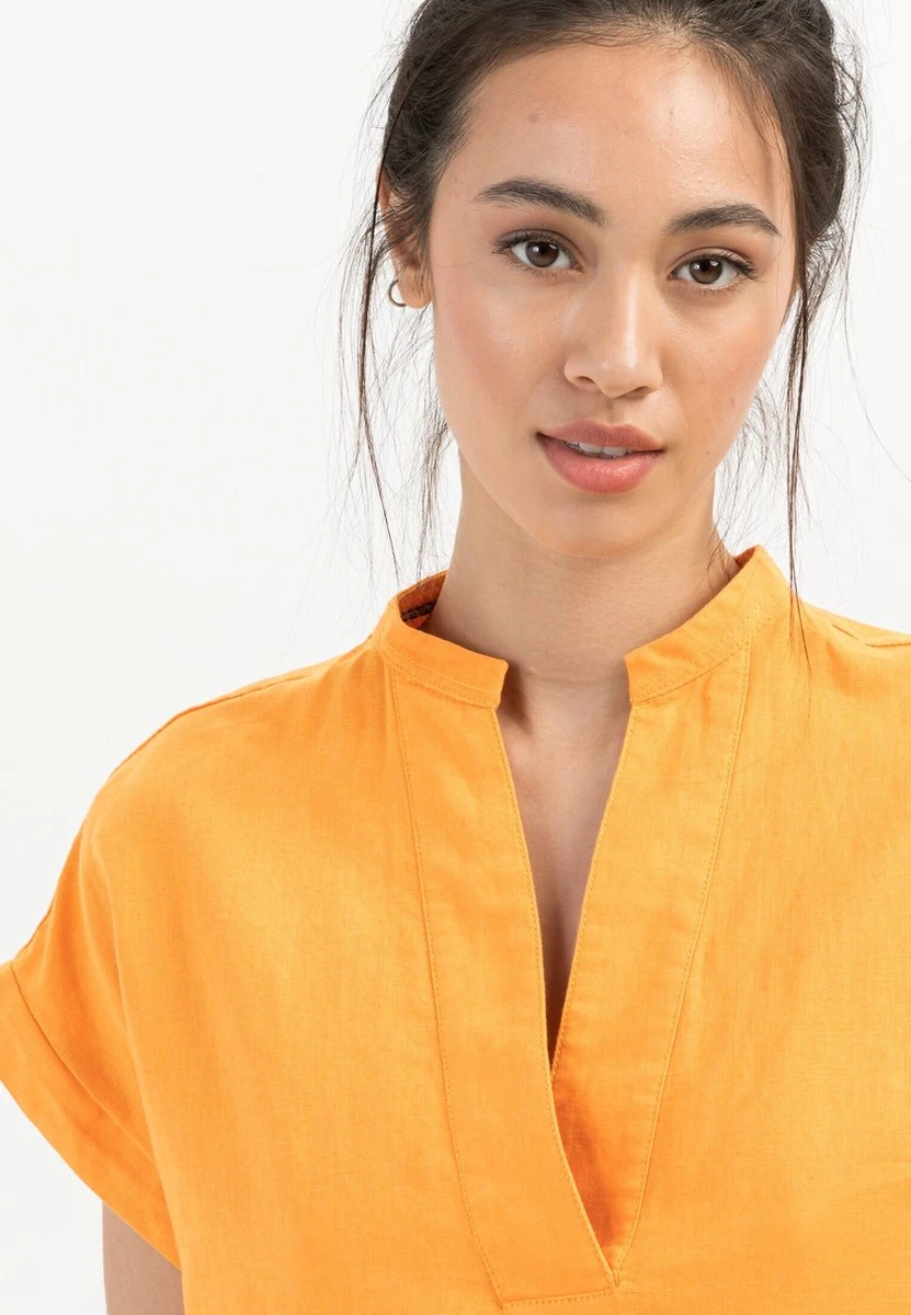 Camel Active Slip Jurk Gemaakt Van Linnen Mix 7 Camel Active Slip Jurk Gemaakt Van Linnen Mix - Afbeelding 7