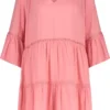 Beachlife Pink Shine Dames Jurk - Maat S/M