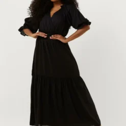 Ibana Destiny Jurken Dames - Rok - Jurk - Zwart - Maat 36