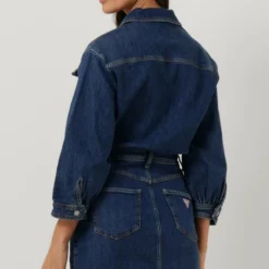 Guess Eliza Mini Dress Jurken Dames - Rok - Jurk - Blauw - Maat S -Trendy Meid Verkoop 840x1200 132