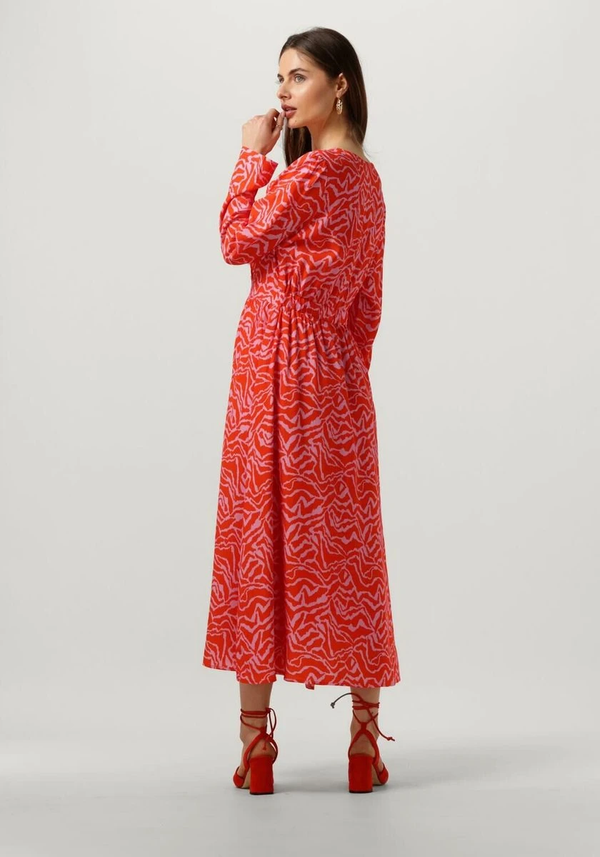 Ydence Dress Rhode Jurken Dames - Rok - Jurk - Rood - Maat M 4 Ydence Dress Rhode Jurken Dames - Rok - Jurk - Rood - Maat M - Afbeelding 4