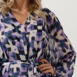 Freebird Wv-aop-ethnic-vis-23- Jurken Dames - Kleedje - Rok - Jurk - Paars - Maat S -Trendy Meid Verkoop 840x1200 156