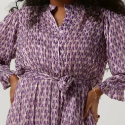 Notre-V Nv-balix Maxi Dress Jurken Dames - Rok - Jurk - Paars - Maat M -Trendy Meid Verkoop 840x1200 196