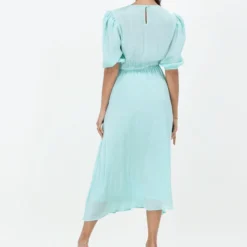 NA-KD Balloon Sleeve Structured Midi Dress Dames Jurk - Maat 42 -Trendy Meid Verkoop 840x1200 238