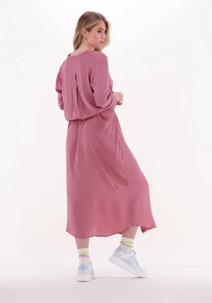 10days Flowy Shirt Dress Jurken Dames - Kleedje - Rok - Jurk - Roze - Maat XL 2 10days Flowy Shirt Dress Jurken Dames - Kleedje - Rok - Jurk - Roze - Maat XL - Afbeelding 2