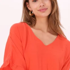 Ydence Dress Sunny Jurken Dames - Rok - Jurk - Oranje - Maat L 6 Ydence Dress Sunny Jurken Dames - Rok - Jurk - Oranje - Maat L -Trendy Meid Verkoop 840x1200 277
