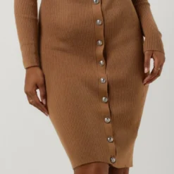 Guess Es Alexandra Dress Swtr Jurken Dames - Rok - Jurk - Bruin - Maat M -Trendy Meid Verkoop 840x1200 67