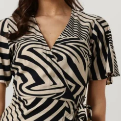 Object Objfaline Ss Wrap Long Dress Jurken Dames - Rok - Jurk - Zwart - Maat 40 -Trendy Meid Verkoop 840x1200 83