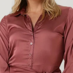 Guess Es Ls Alya Dress Jurken Dames - Rok - Jurk - Roze - Maat M -Trendy Meid Verkoop 841x1200 13