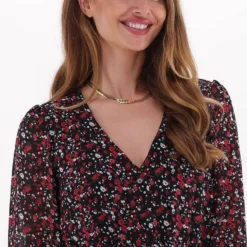 Colourful Rebel Olsa Flower Jurk Rood Dames - A-lijn - Viscose - M -Trendy Meid Verkoop 841x1200 26