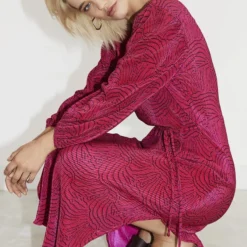 Freebird Gayla Jurken Dames - Kleedje - Rok - Jurk - Roze - Maat L -Trendy Meid Verkoop 843x1200 4