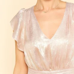 LOLALIZA Midi-jurk Voor Bruidsmeisjes - Nude - Maat 40 -Trendy Meid Verkoop 846x1200 23