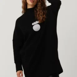 10days V-neck Collar Dress Jurken Dames - Rok - Jurk - Zwart - Maat S