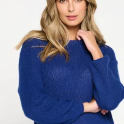 LOLALIZA Trui-jurk - Blauw - Maat XL -Trendy Meid Verkoop 846x1200 42
