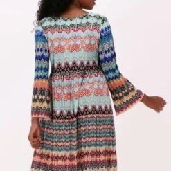 Ana Alcazar Dress Boho Okotex 100 Jurken Dames - Rok - Jurk - Multi - Maat 40 -Trendy Meid Verkoop 849x1200 11