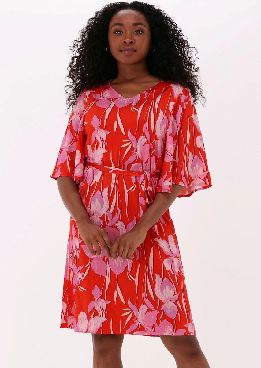 Ana Alcazar Dress Belt Jurken Dames - Rok - Jurk - Rood - Maat 42 1 Ana Alcazar Dress Belt Jurken Dames - Rok - Jurk - Rood - Maat 42