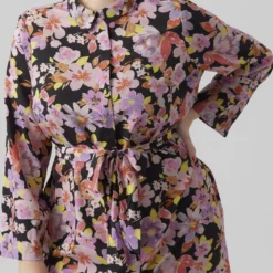 VERO MODA VMLUCIA LS ABK SHIRT DRESS WVN CUR Dames Jurk - Maat 52 -Trendy Meid Verkoop 853x1200 7