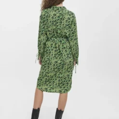 VERO MODA VMFREJA LS BLK SHIRT DRESS WVN Dames Jurk - Maat S -Trendy Meid Verkoop 859x1200 6