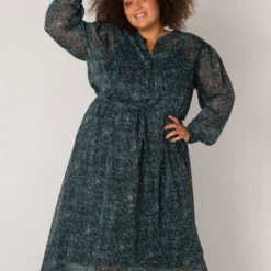 YESTA Donna Jurk - Black Multi Colour - Maat 2(50) -Trendy Meid Verkoop 876x1200 22