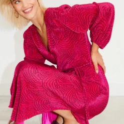 Freebird Gayla Jurken Dames - Kleedje - Rok - Jurk - Roze - Maat S -Trendy Meid Verkoop 884x1200 21