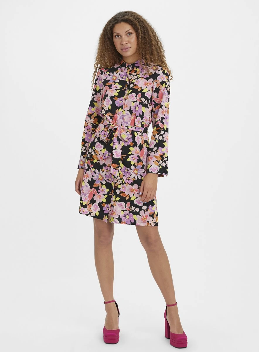 VERO MODA VMLUCIA LS ABK SHIRT DRESS WVN Dames Jurk - Maat S 5 VERO MODA VMLUCIA LS ABK SHIRT DRESS WVN Dames Jurk - Maat S - Afbeelding 5