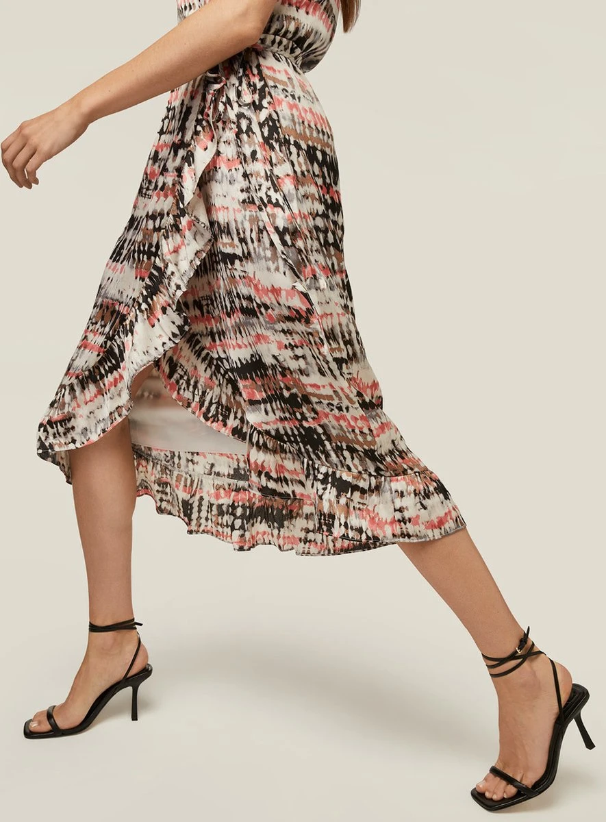 Freebird Rosy Midi Jurken Dames - Rok - Jurk - Zwart - Maat S 4 Freebird Rosy Midi Jurken Dames - Rok - Jurk - Zwart - Maat S - Afbeelding 4