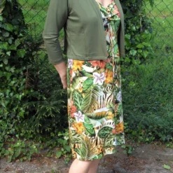 Sophia Perla-Jurk-Groen-Print-Lilian-Maat 42 -Trendy Meid Verkoop 897x1200 5