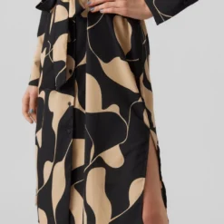 VERO MODA VMLYDIA LS CALF SHIRT DRESS WVN Dames Jurk - Maat M -Trendy Meid Verkoop 900x1200 108