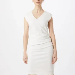 Kaffe India V-Neck Dress Dames Jurk - Maat L -Trendy Meid Verkoop 900x1200 120